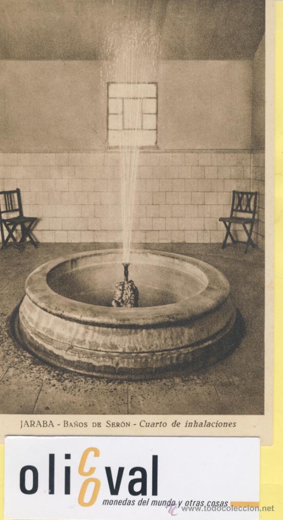 Postales: POSTAL-ZARAGOZA-JARABA -BA&Ntilde;OS DE SERON -CUARTO DE INHALACIONES  -HAUSET-P-01671