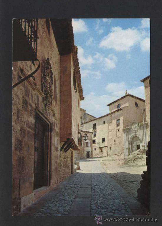 Postales: Albarrac&iacute;n *Calle de la Catedral* Ed. Arribas n&ordm; 11. Nueva.