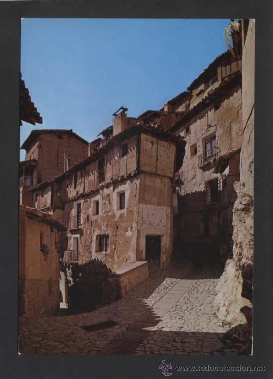 Postales: Albarrac&iacute;n *Calle Azagra...* Ed. Sicilia n&ordm; 14. Nueva.