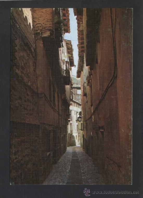 Postales: Albarrac&iacute;n *Ciudad Historial...* Ed. Sicilia n&ordm; 38. Gofrada. Nueva.