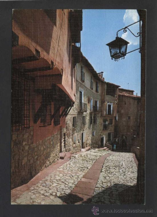 Postales: Albarrac&iacute;n *Ciudad Historial...* Ed. Sicilia n&ordm; 35. Gofrada. Nueva.