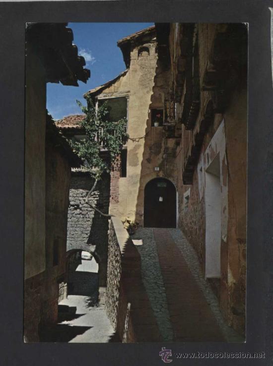 Postales: Albarrac&iacute;n *Rinc&oacute;n T&iacute;pico...* Ed. Sicilia n&ordm; 9. Nueva.