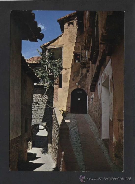 Postales: Albarrac&iacute;n *Rinc&oacute;n T&iacute;pico...* Ed. Sicilia n&ordm; 9. Nueva.