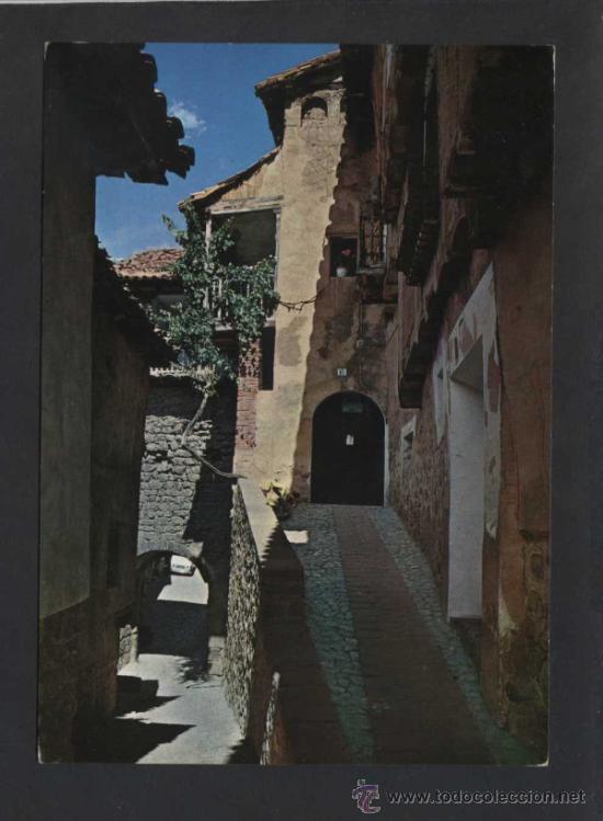 Postales: Albarrac&iacute;n *Rinc&oacute;n T&iacute;pico...* Ed. Sicilia n&ordm; 9. Circulada.