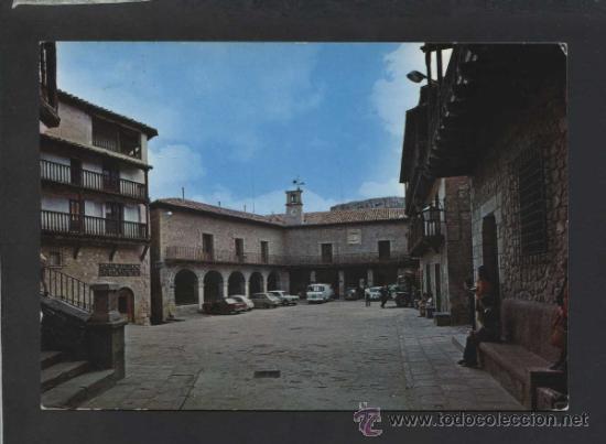 Postales: Albarrac&iacute;n *Plaza del General&iacute;simo...* Ed. Sicilia n&ordm; 17. Circulada.