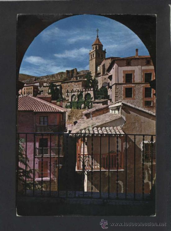 Postales: Albarrac&iacute;n *Vista parcial...* Ed. Sicilia n&ordm; 8. Circulada.