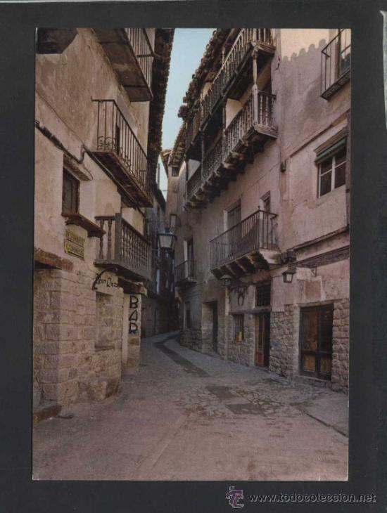 Postales: Albarrac&iacute;n *Calle T&iacute;pica...* Ed. Sicilia n&ordm; 10. Nueva.