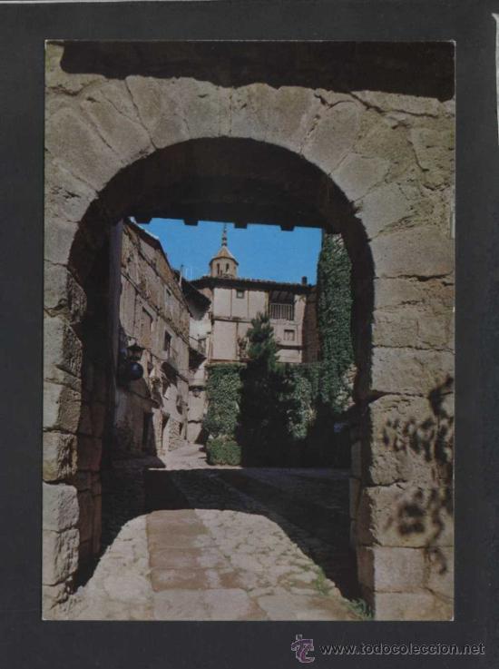 Postales: Albarrac&iacute;n *Portal del Agua...* Ed. Sicilia n&ordm; 12. Nueva.