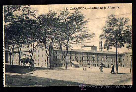 Postales: Zaragoza. Castillo de la Alfager&iacute;a. No circulada. - Foto 1