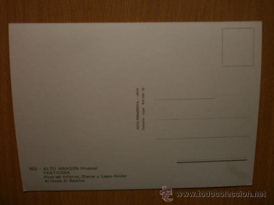 Postales: ALTO ARAGON. PANTICOSA. - Foto 2