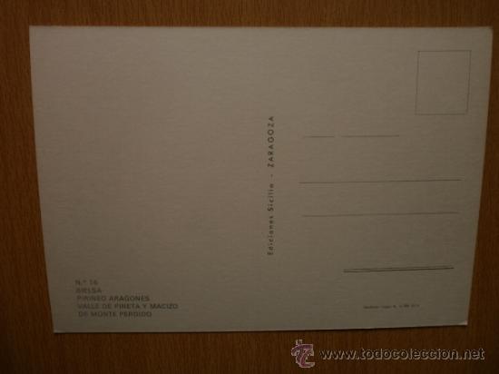 Postales: PIRINEO ARAGONES. BIELSA. - Foto 2