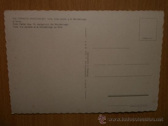 Postales: PIRINEOS  ARAGONESES. TORLA. - Foto 2