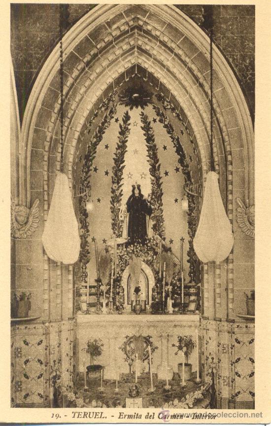 Postales: TERUEL Ermita del Carmen - Foto 1