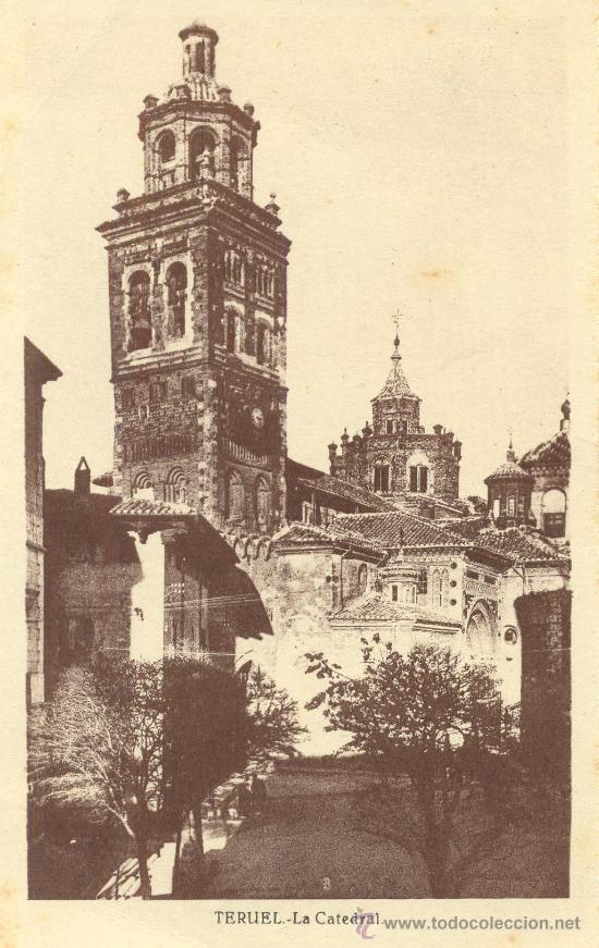 Postales: TERUEL Plaza la Catedral - Foto 1