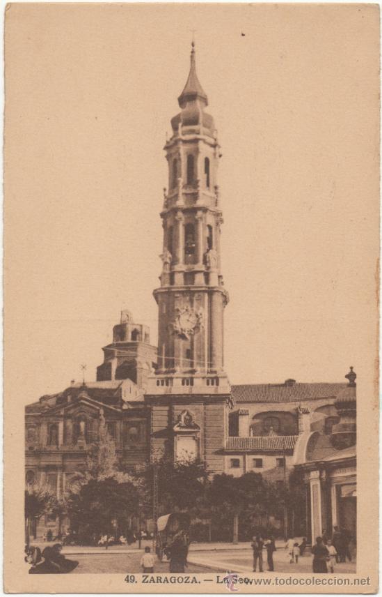 Postales: ZARAGOZA.- LA SEO. - Foto 1