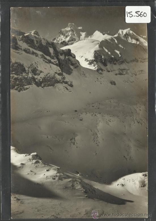 Postkarten: CANFRANC - 76 - PICO DEL ASPE Y LA ZAPATILLA - ED.SICILIA - (15.560)