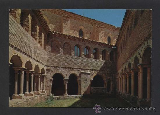 Postales: Alquezar *Patio Rom&aacute;nico...* Ed. Sicilia n&ordm; 8. Nueva.