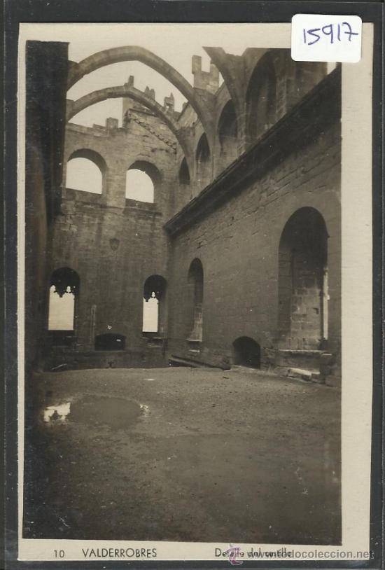 Postales: VALDERROBRES - ENTRADA DEL CASTILLO - (15.917) - Foto 1
