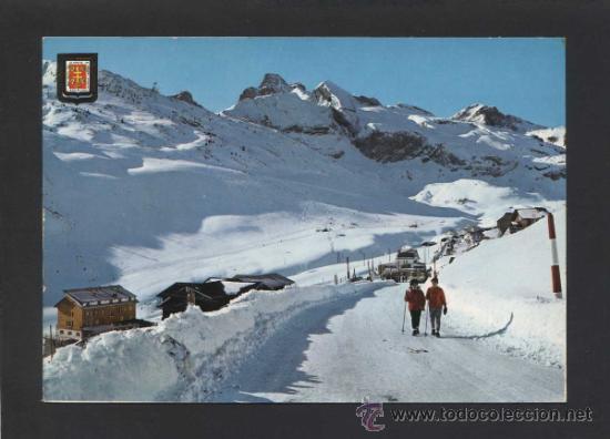 Postales: Candanch&uacute; *Vista general...* Ed. Fisa n&ordm; 1871. Circulada Canfranc-Estaci&oacute;n 1968.