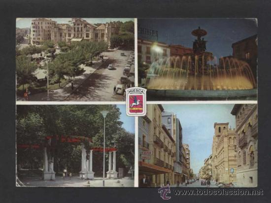 Postales: Huesca. Ed. Arribas n&ordm; 2014. Circulada. - Foto 1