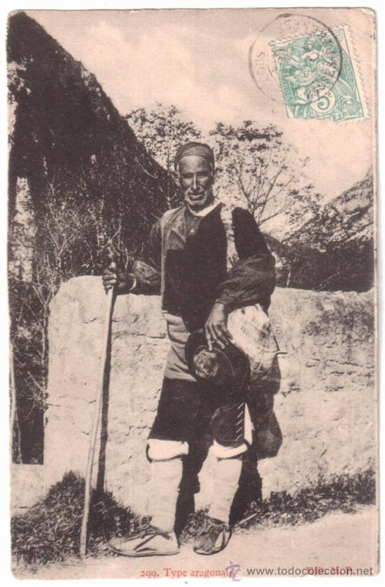 Postales: Type aragonais. Edit. M. P. 299. Tipo aragon&eacute;s. Arag&oacute;n