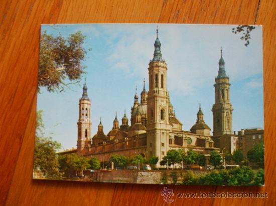 Postales: POSTAL ZARAGOZA BASILICA DEL PILAR, - Foto 1