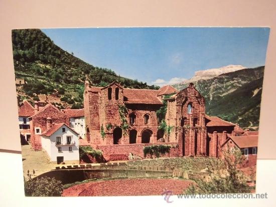 Postales: MONASTERIO DE SIRESA  HUESCA - Foto 1