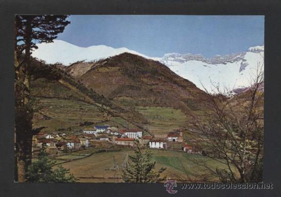 Postales: Lin&aacute;s de Broto *Al fondo Tende&ntilde;era...* Ed. Foto Pe&ntilde;arroya - Gif n&ordm; 242. Nueva.