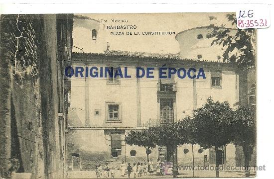 Postales: (PS-35531)POSTAL DE BARBASTRO-PLAZA DE LA CONSTITUCION - Foto 1