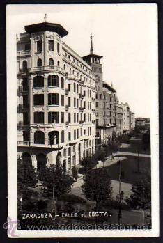 Postales: Zaragoza. Calle de Costa. No circulada. - Foto 1