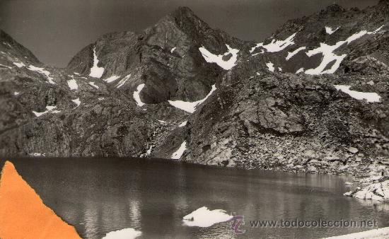 Postales: PANTICOSA  LAGO AZUL - Foto 1