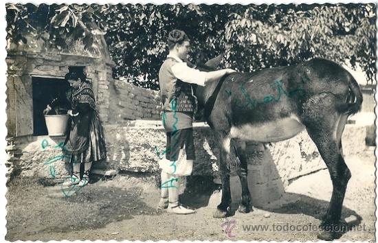 Postales: 4125 - ZARAGOZA- PAREJA TIPICA ARAGONESA- FOTOGR&Aacute;FICA
