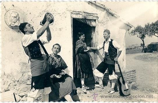 Postales: 4136 -ZARAGOZA - PAREJAS T&Iacute;PICAS ARAGONESAS - EDICIONES DARVI &ndash; DATA 1958