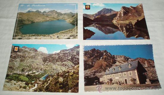 Postais: cuatro postales sin circular del pirineo de Lerida y aragones