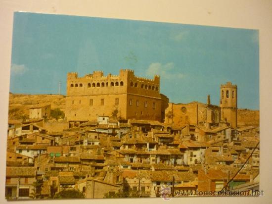 Postales: POSTAL VALDERROBRES.- CONJUNTO MONUMENTAL