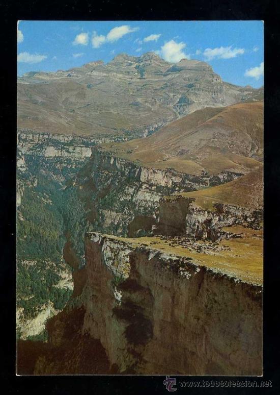 Cartes Postales: Valle de A&ntilde;isclo *Ca&ntilde;&oacute;n...* Ed. Sicilia n&ordm; 7. Nueva.