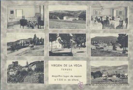 Postales: VIRGEN DE LA VEGA (TERUEL) - Foto 1