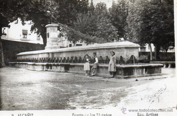 Postales: alca&ntilde;iz. 9 fuente 72 ca&ntilde;os - Foto 1