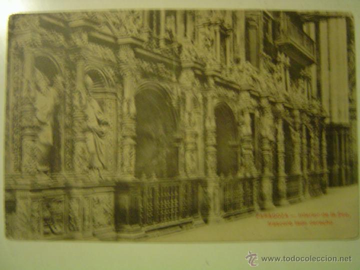 Postales: POSTAL DE ZARAGOZA.- INTERIOR DE LA SEO, TRASCORO LADO DERECHO.