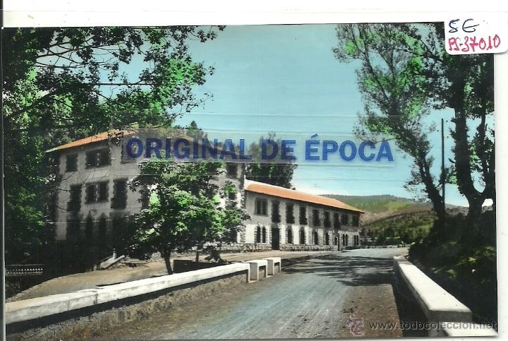 Postales: (PS-37010)POSTAL DE MANZANERA-HOTEL BALNEARIO EL PARAISO