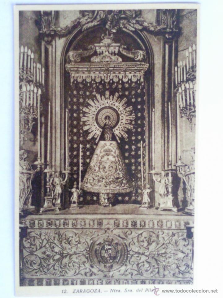 Postales: POSTAL ZARAGOZA, NUESTRA SRA DEL PILAR - Foto 1