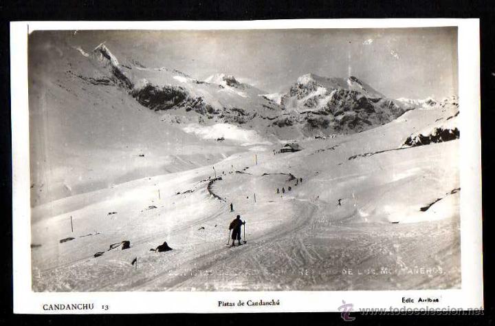 Postales: Candanchu. PistaS. No circulada