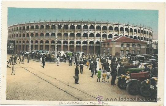 Postales: Zaragoza, Plaza de toros - Foto 1