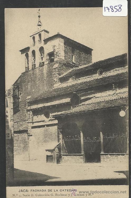 Postales: JACA - FACHADA DE LA CATEDRAL - (17858) - Foto 1