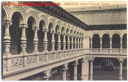 Postales: ZARAGOZA. Museo Provincial. Galería