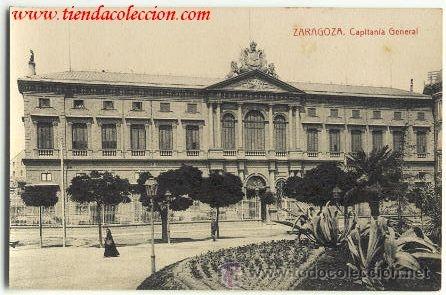 Postales: ZARAGOZA. Capitania General - Foto 1