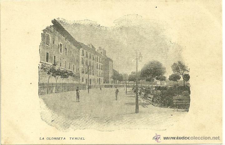 Postales: TERUEL.- LA GLORIETA - Foto 1