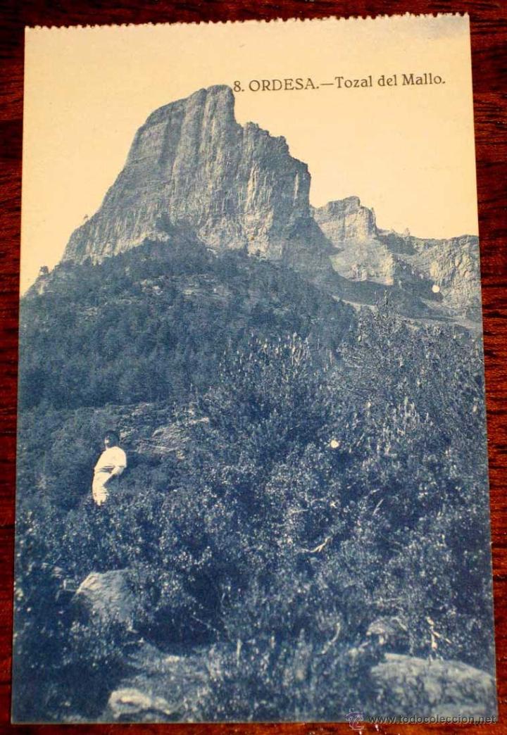 Postales: ANTIGUA POSTAL DE ORDESA (HUESCA) - EDITOR SILVERIO PASCUAL 8 - CLICHES ARRIBAS - SIN CIRCULAR