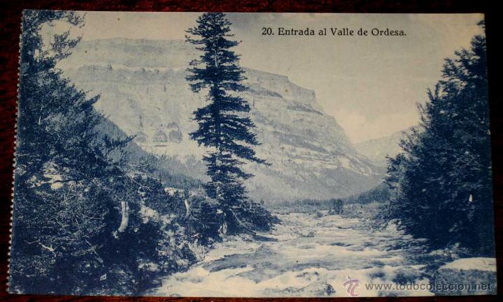 Postales: ANTIGUA POSTAL DE ORDESA (HUESCA) - EDITOR SILVERIO PASCUAL 20 - CLICHES ARRIBAS - SIN CIRCULAR