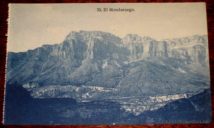 Postales: ANTIGUA POSTAL DE EL MONDARUEGO - ORDESA (HUESCA) - EDITOR SILVERIO PASCUAL 30 - CLICHES ARRIBAS - S